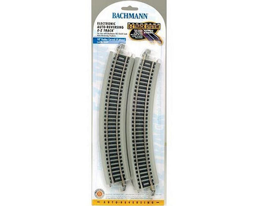 HO Nickel Silver E-Z Track System - Reversing 18" Curve (4) (BAC44549)