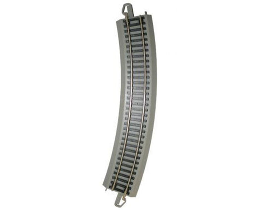 HO Nickel Silver E-Z Track System - 18" Radius Curve (BAC44580)