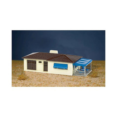 HO Snap Kit Ranch House (BAC45156)