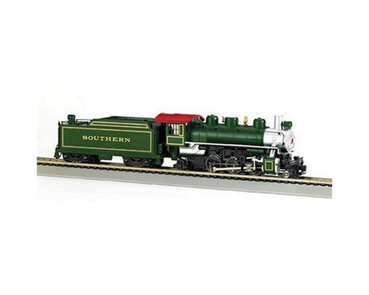 HO Baldwin 2-6-2 Prairie w/Smoke Standard DC Southern Railway Green (BAC51504)