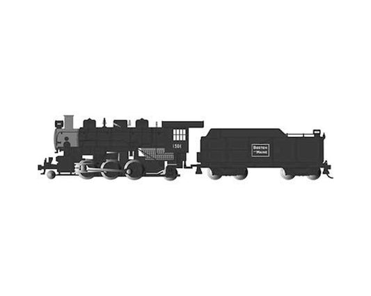 HO 2-6-2 Prairie with Smoke & Tender, B&M #1501 (BAC51530)