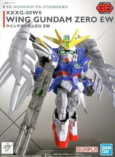 Gundam SD EX-Standard Wing Gundam Zero (EW) from "Gundam Wing" Snap-Together Plastic Model Kit (BAN2313174)