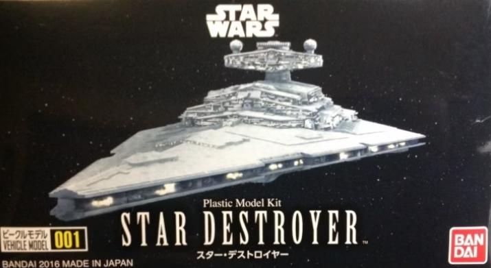 1/14500 Star Wars Vehicle Model 001 Star Destroyer Snap-Together Plastic Model Kit (BAN2322881)