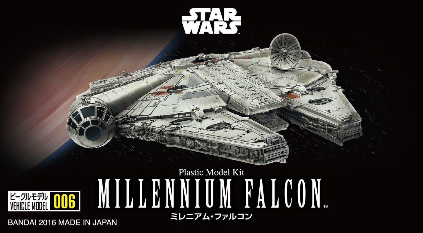 1/350 Star Wars Millennium Falcon Snap-Together Plastic Model Kit (BAN2322887)