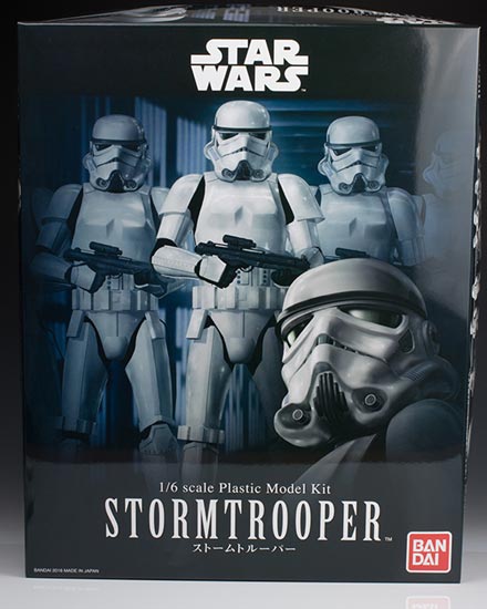 1/6 Star Wars Stormtrooper Snap-Together Plastic Model Kit (BAN2333773)