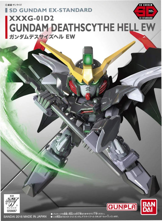 Gundam SD EX-Standard Gundam Deathscythe Hell From "Endless Waltz" Snap-Together Plastic Model Kit (BAN2333988)