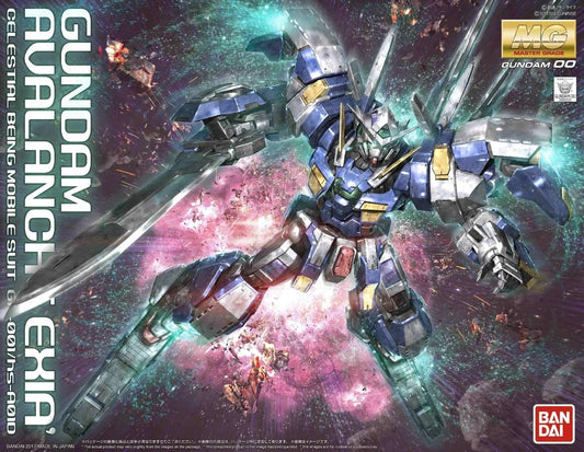 1/100 Master Grade GN-001/hs-A01D Gundam Avalanche Exia from "Gundam 00" Snap-Together Plastic Model Kit (BAN2428533)