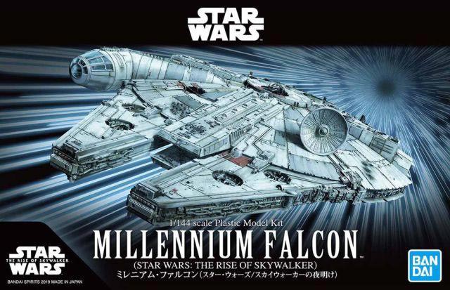 1/144 Star Wars Millennium Falcon (Rise of Skywalker Ver) Snap-Together Plastic Model Kit (BAN2482314)