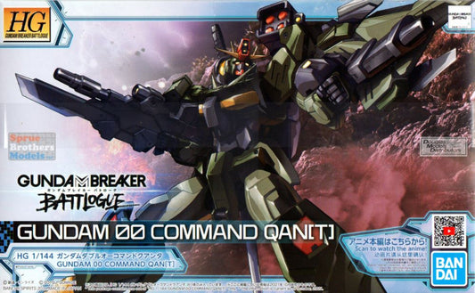 1/144 High Grade Gundam 00 Command QAN[T] from "Gundam Breaker Battlogue" Snap-Together Plastic Model Kit (BAN2555030)