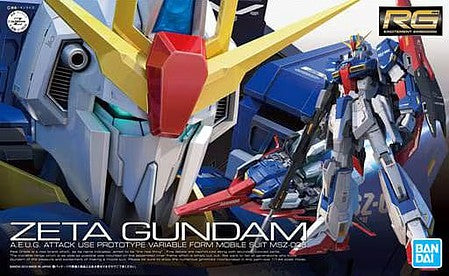 1/144 Real Grade Zeta Gundam from "Zeta Gundam" Snap-Together Plastic Model Kit (BAN5061599)