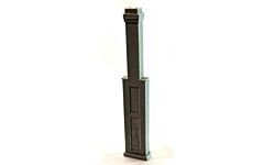 HO Two-Story Chimney, Unpainted Resin Casting (BAR2018)