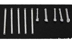 HO Assorted Smoke Stacks (10) (BAR204)