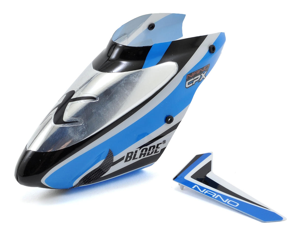 Complete Blue Canopy with Vertical Fin nCP X (BLH3318A)