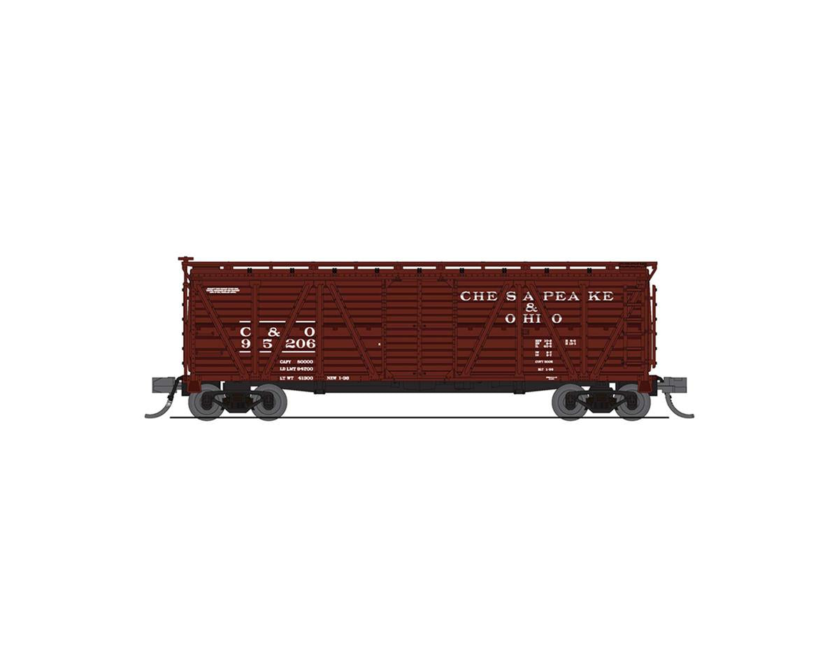 N Chesapeake & Ohio PRR K7 RTR Stock Car, No Sound (2) (BLI6590)