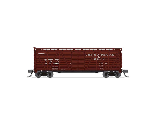 N Chesapeake & Ohio PRR K7 RTR Stock Car, No Sound (2) (BLI6590)