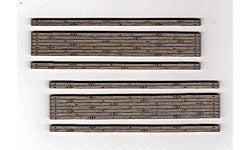 HO 2-Lane Wood Grade Crossing Kit (BLR115)
