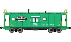 N New York Central RTR International Car Half-Bay Window Caboose #21778 (BLU40120)