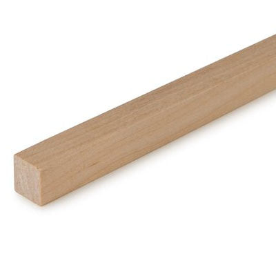 1/4"x1/4"x24" Oak Wood Stick (1) (BNM9465)