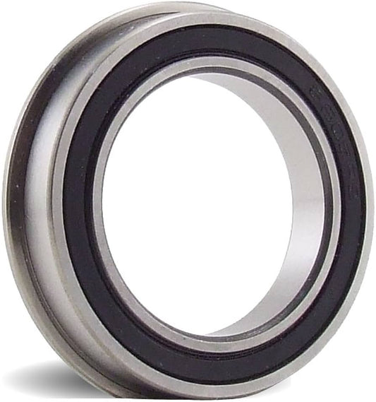 1/4"x3/8"x1/8" Flanged Rubber Sealed Ball Bearing (1) (BOCFR1682RS)