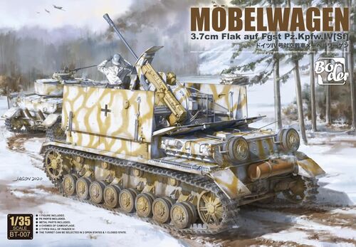 1/35 Mobelwagen 3.7cm Flak auf Fgst Pz.Kpfw.IV[Sf] Plastic Model (BORDMBT007)