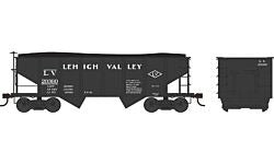 HO Lehigh Valley RTR PRR Class GLa 2-Bay Open Hopper #20389 (BOW41883)