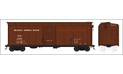 HO Wellsville, Addison & Galeton RTR 40' Single-Door Boxcar #8007 (BOW42740)