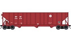 HO Burlington Northern Santa Fe RTR 100-Ton 3-Bay Open Hopper #616657 (BOW42869)
