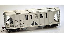 HO Detroit, Toledo & Ironton 70-Ton Covered Hopper w/Open Sides Kit #10905 (BOW60090)