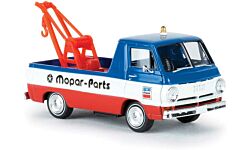 HO Assembled Mopar Parts 1964 Dodge A 100 Tow Truck, Blue / White / Red (BRK34345)