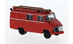 HO Assembled 1959 Opel Blitz LF 8 Passenger Van Fire Service, Red (BRK35801)
