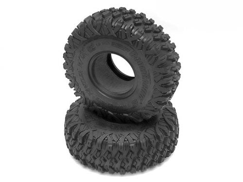 Hustler M/T Xtreme 1.9" MC2 Narrow Rock Crawling Tires 4.75"x1.50" Snail Slime Compound with 2-Stage Foams (Super Soft) (2) (BRTR19003SS)