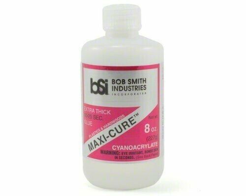 Maxi-Cure Extra Thick CA Glue 8oz (BSI114)