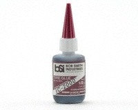 IC-2000 Black Rubber-Toughened CA Glue 0.5oz (BSI117)