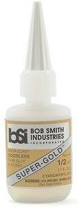 Super-Gold Odorless Thin CA Glue 0.5oz (BSI121)