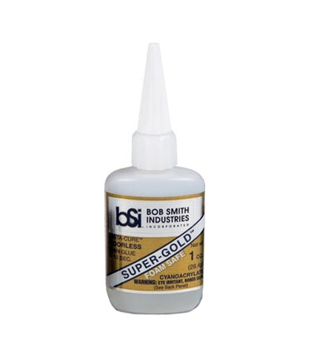 Super-Gold Odorless Thin CA Glue 1oz (BSI122)