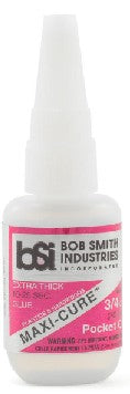 Maxi-Cure Pocket CA Extra Thick Glue w/Pin in Cap 0.75oz (BSI135)