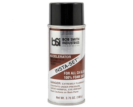 Insta-Set CA Glue Accelerator Aerosol Spray 4.4oz (BSI155)