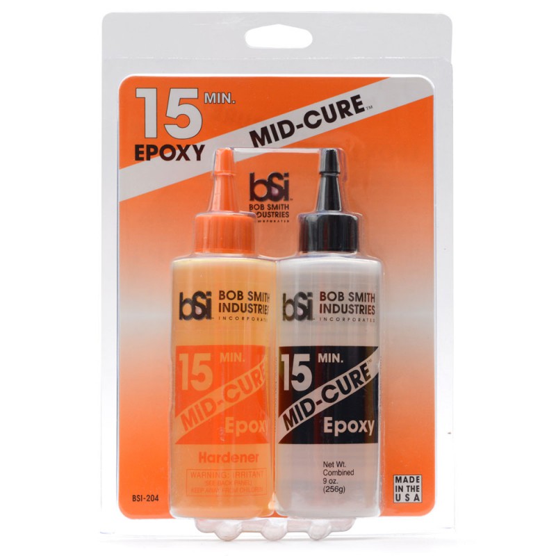 Mid-Cure 15-Minute 2-Part Epoxy 9oz (BSI204)