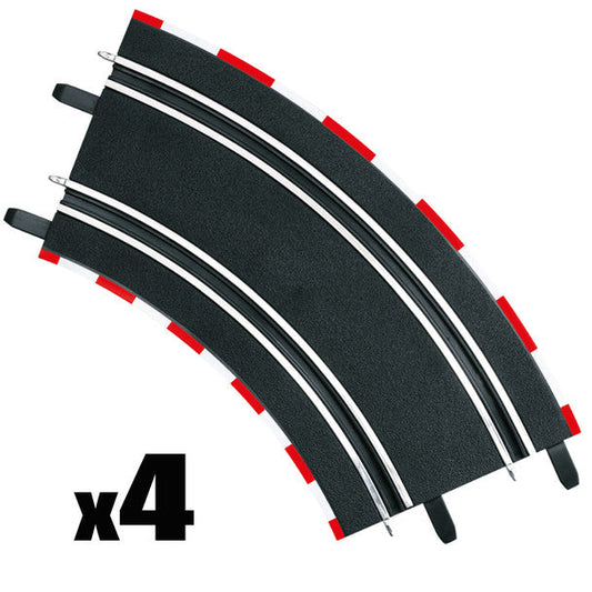 1/43 GO!!! and Digital Curve 2/45 (4) Slot Car Track (CAR20061617)