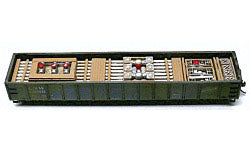 HO Cast Resin Oil Pipe Connector Freight Car Load (CHO7244)