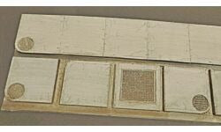 HO Flexible Concrete Sidewalk Sheet, Medium 3.75"x12" (CHO8680)