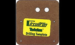 Tortoise Drilling Template for Model Trains (CIR6190)