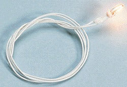 Grain-Of-Rice Bulb, 12V with 8" White Wire (CKT101062)