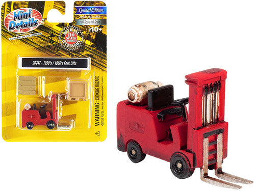 HO 1950s - 1960s Forklift (CMW20247)