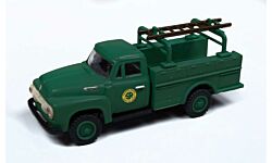 HO Mini Metals 1954 Assembled Ford Hi-Rail Maintenance Truck, Southern Railway (CMW30541)