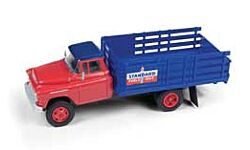 HO Mini Metals 1955 Assembled Chevy Stakebed Truck, Standard (CMW30579)
