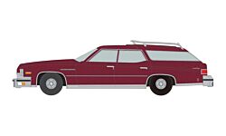 HO 1976 Assembled Buick Estate Wagon, Independence Red Poly (CMW30610)