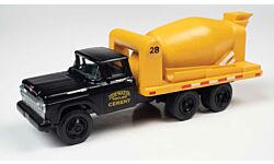 HO 1960 Assembled Ford Cement-Concrete HD Truck, Tidewater Concrete (CMW30614)