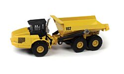 HO Assembled Heavy-Duty Dumper (Off-road Dump Truck), Yellow (CMWTC101B)