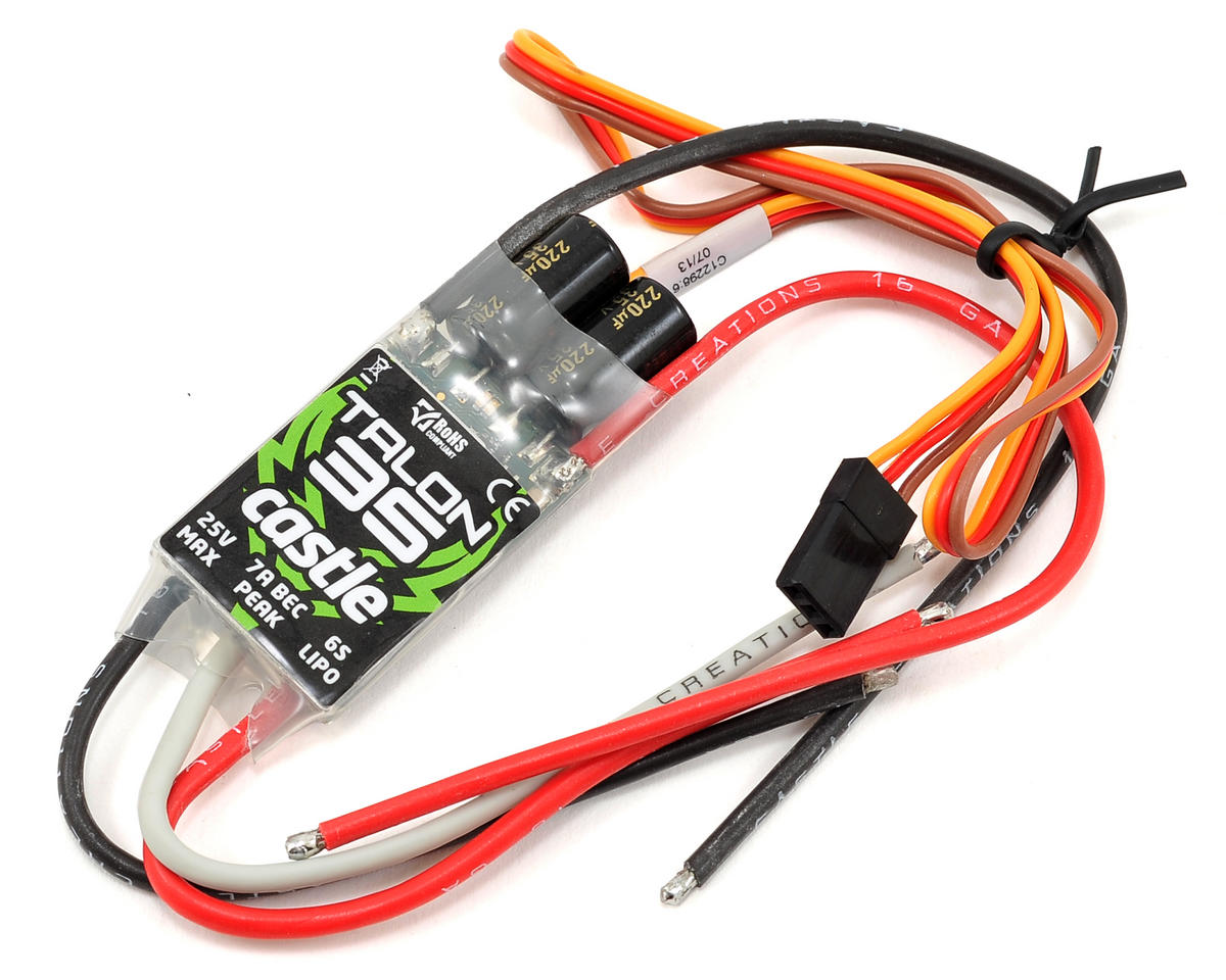 Talon 35: 2S-6S 35-Amp Brushless ESC (CSE010012200) – Nankin Hobby